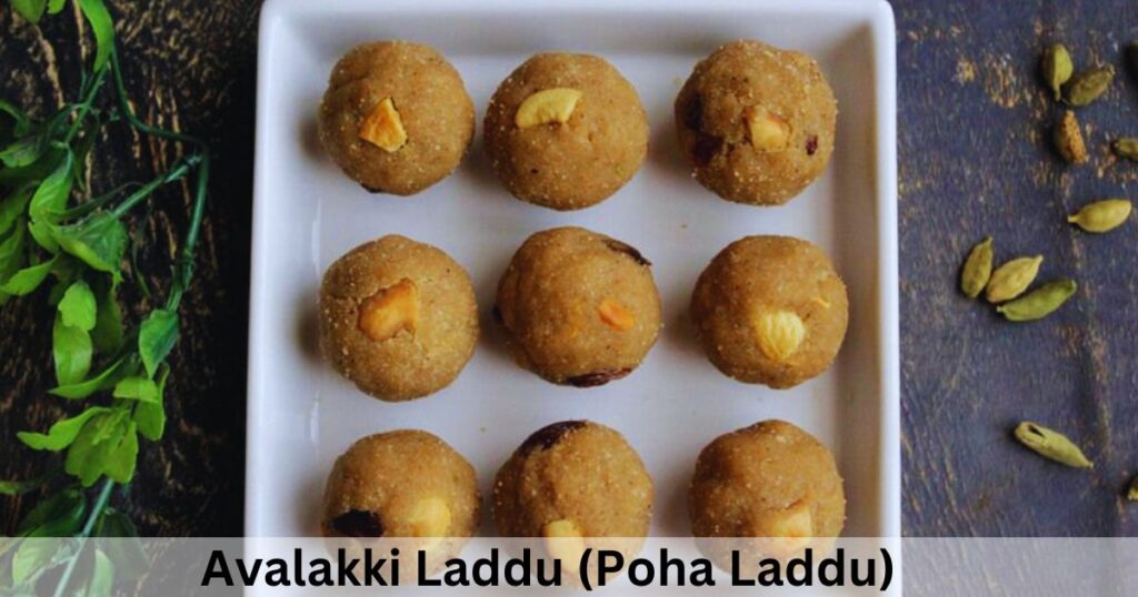 Avalakki Laddu (Poha Laddu)