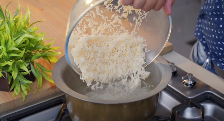 boil rice