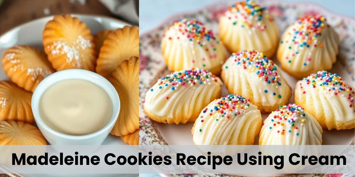 Madeleine Cookies Recipe Using Cream: A Rich & Moist Delight