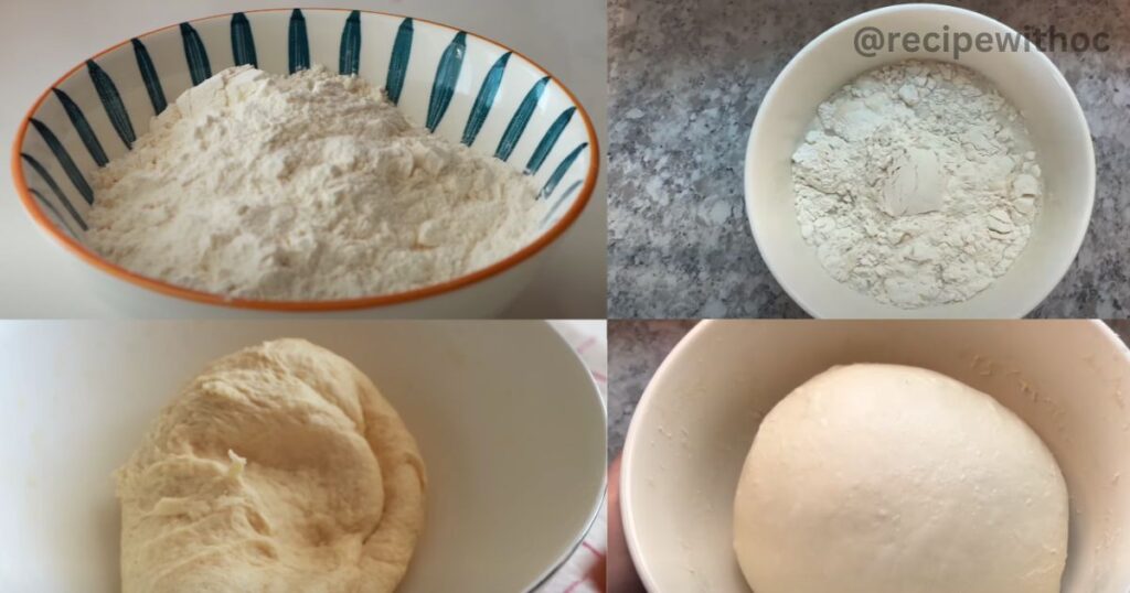 Mixing the Dough - Sourdough Bread Bowl Recipe