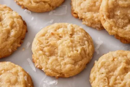 Chewy Coconut Cookies Recipe