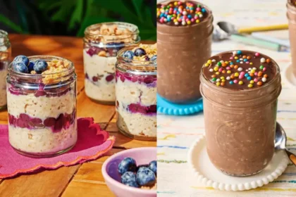 High-Protein 2 Overnight Oats Recipes
